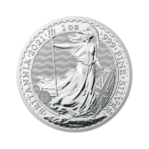 1 troy ounce zilveren Britannia munt