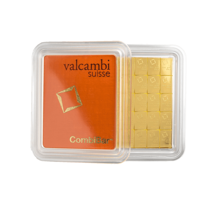 50x 1 gram gouden CombiBar