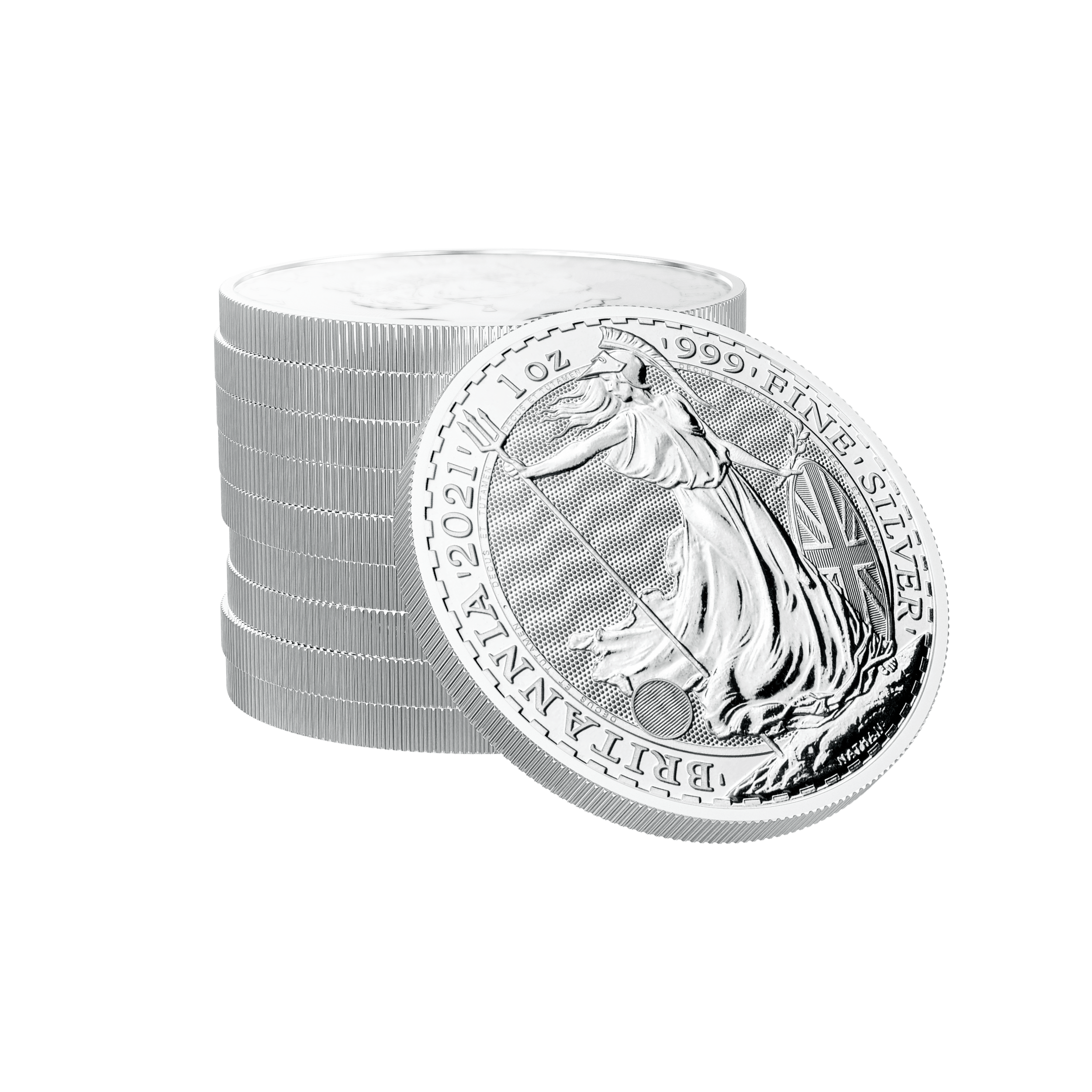 1 troy ounce zilveren Britannia munt