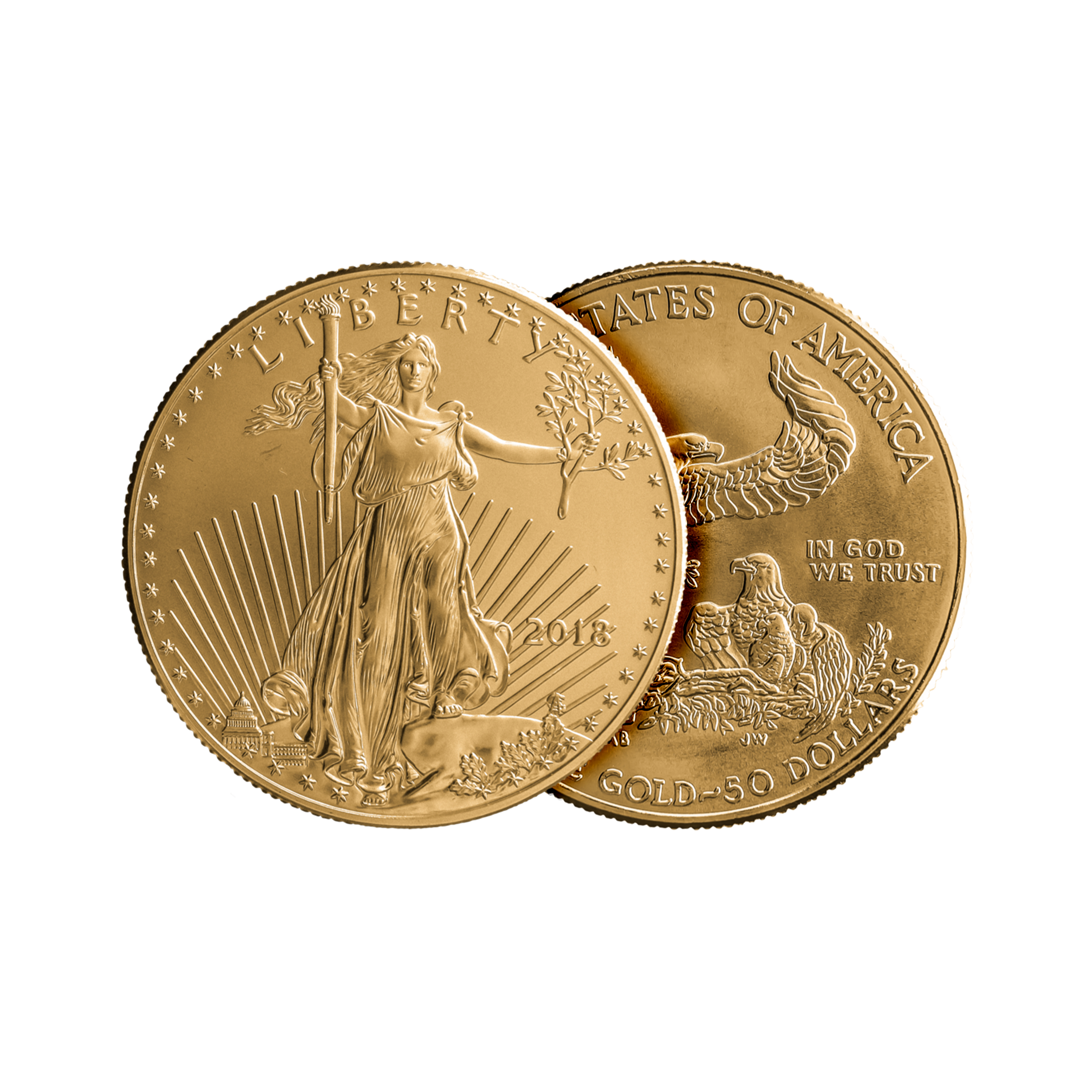 1 troy ounce gouden American Eagle munt