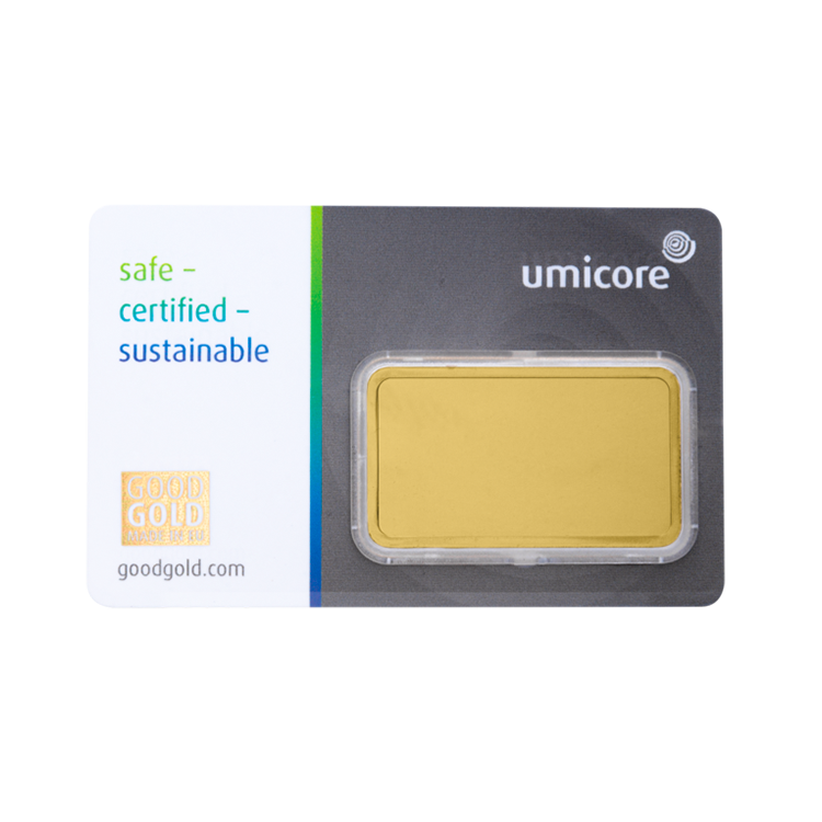 1 troy ounce goudbaar Umicore