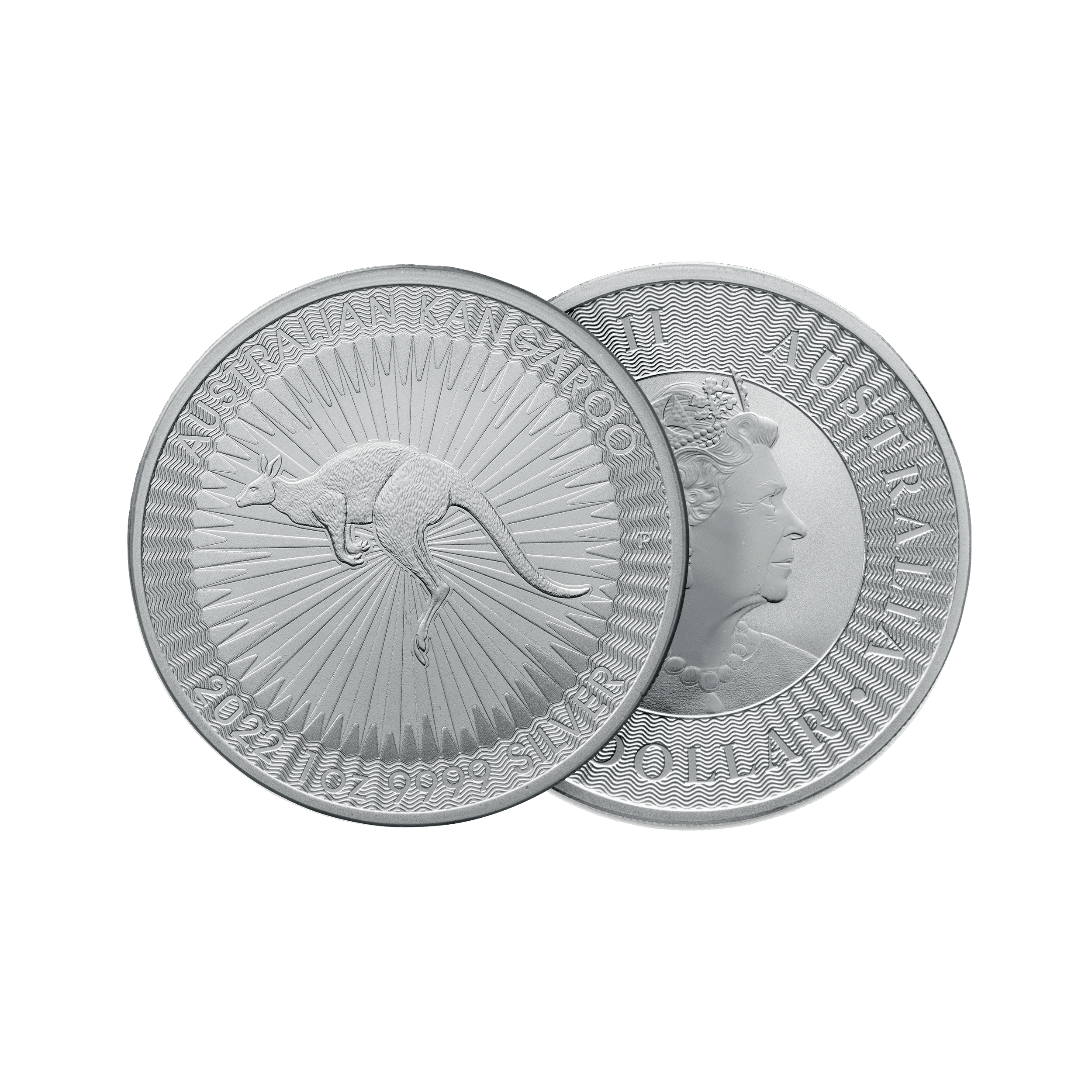 1 troy ounce zilveren Kangaroo munt