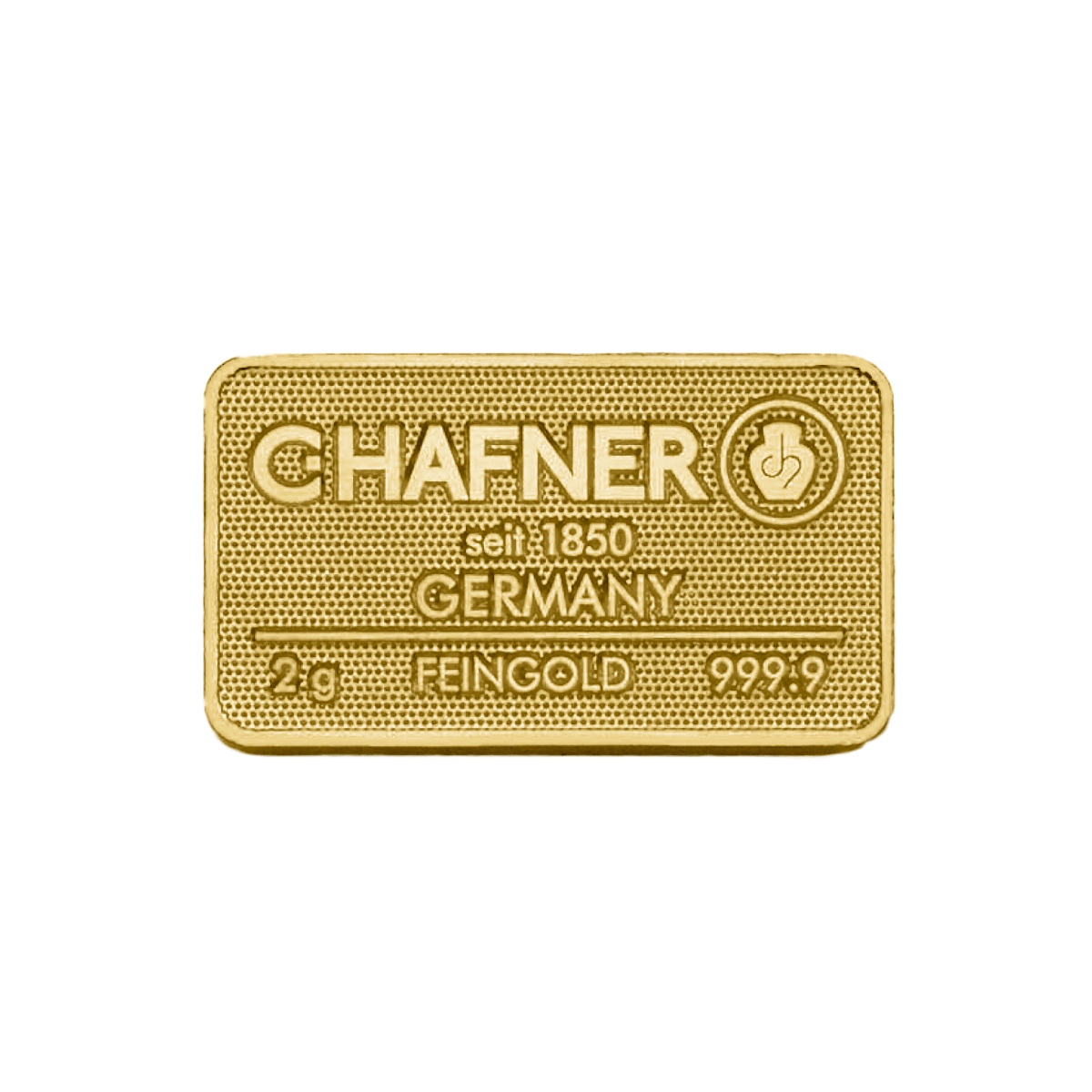 2 gram goudbaar C. Hafner