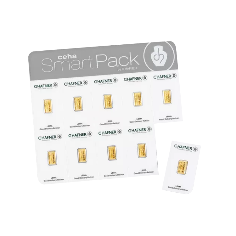 10x 1 gram SmartPack C. Hafner