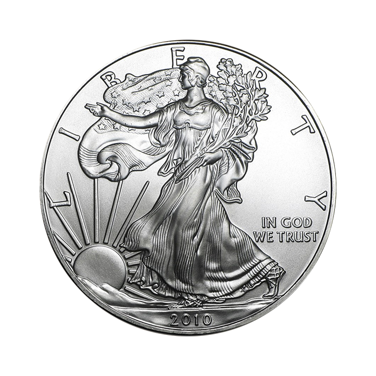 1 troy ounce zilveren American Eagle munt