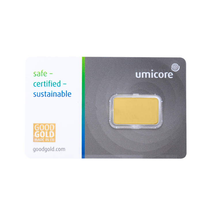 5 gram goudbaar Umicore