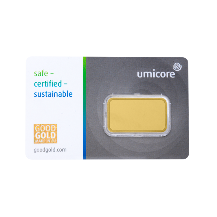 10 gram goudbaar Umicore
