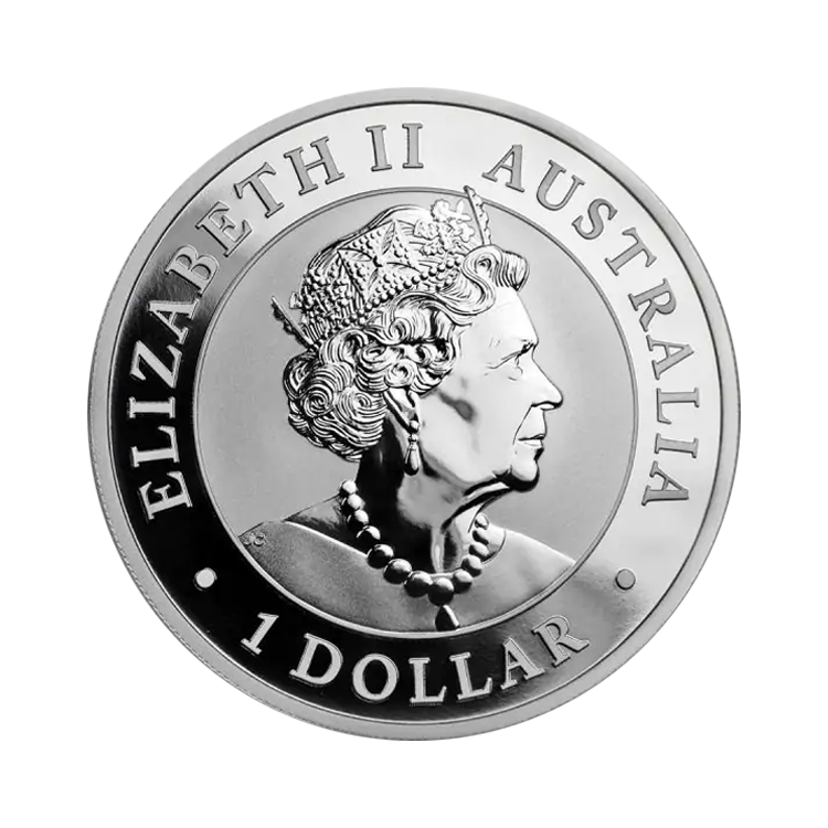 1 troy ounce zilveren Kookaburra munt