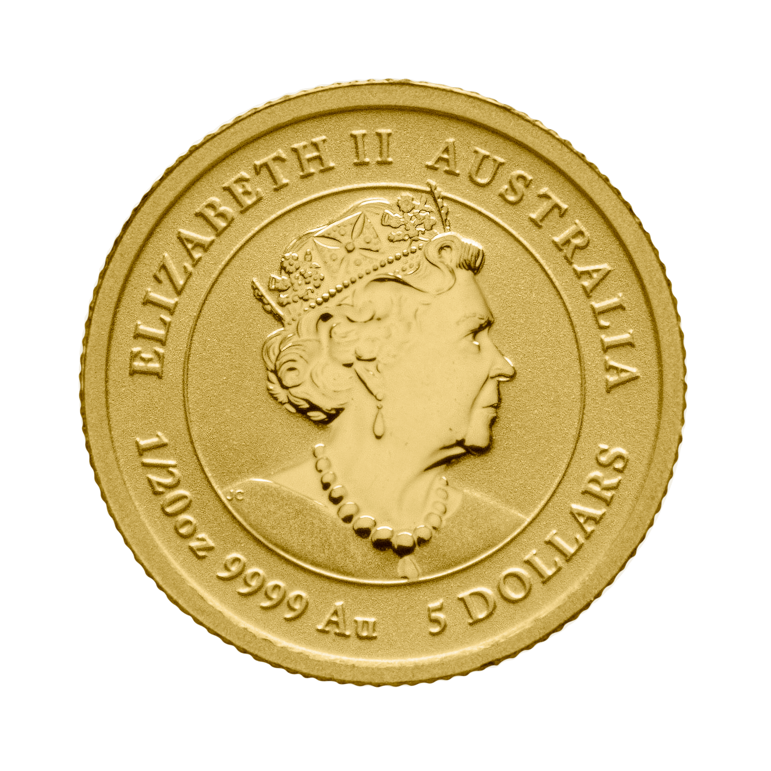 1/20 troy ounce gouden Lunar munt