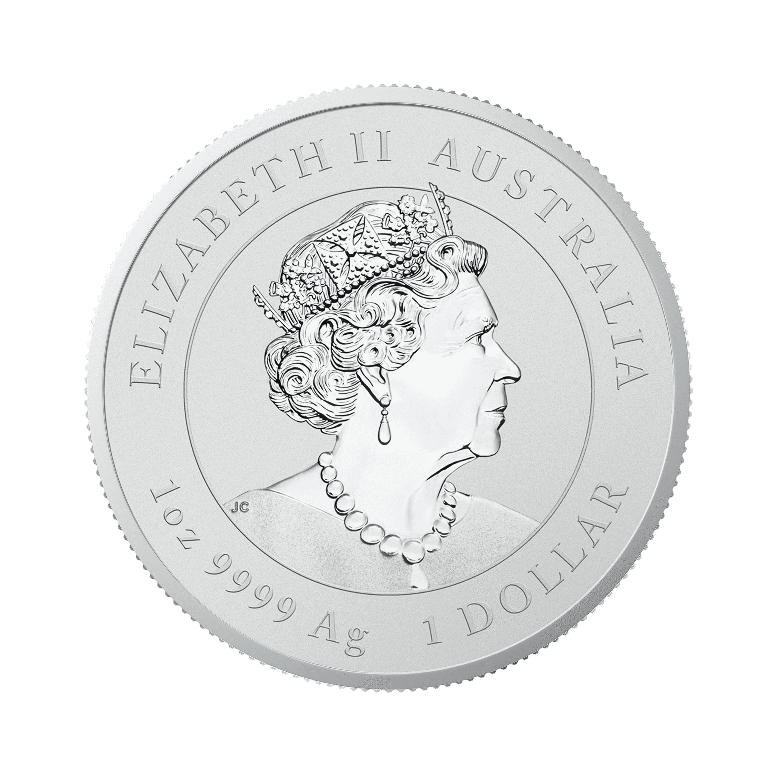 1 troy ounce zilveren Lunar munt