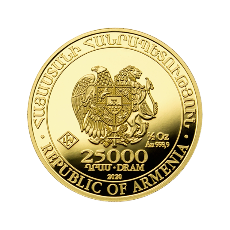 1/2 troy ounce gouden Noah's Ark munt