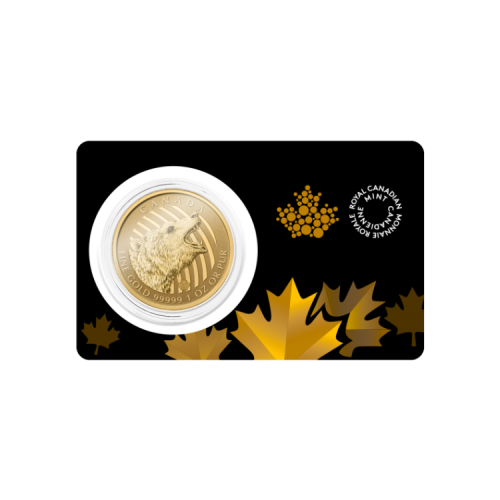 1 troy ounce gouden munt Call of the Wild serie