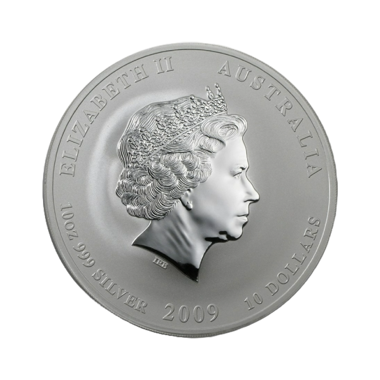 10 troy ounce zilveren Lunar munt