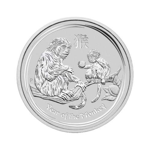 1 kilo zilveren Lunar munt