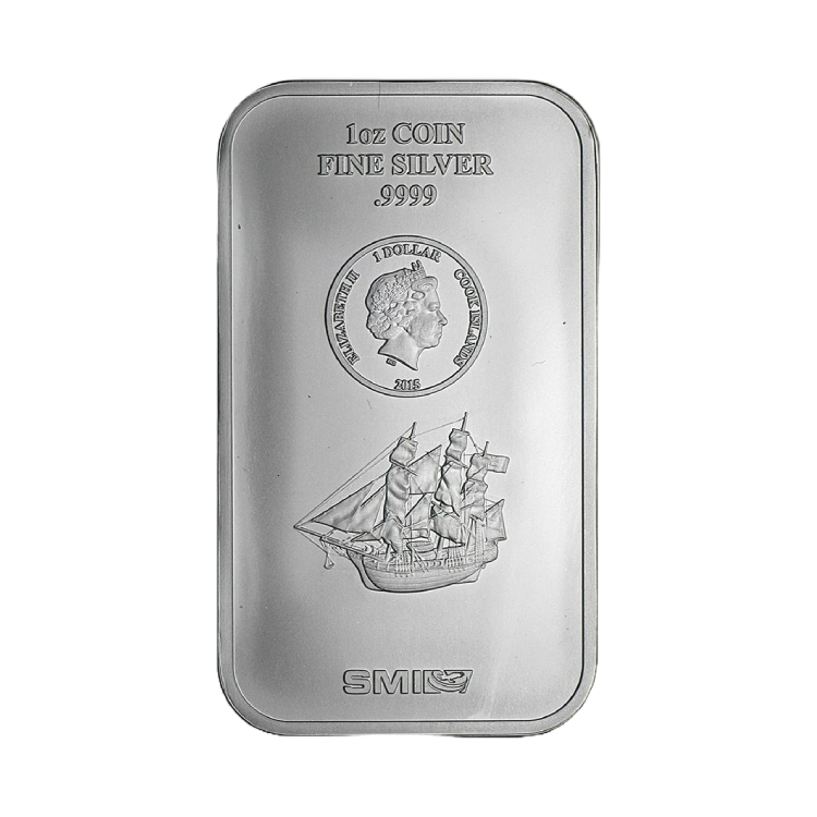 1 troy ounce zilveren muntbaar diverse producenten (coinbar)