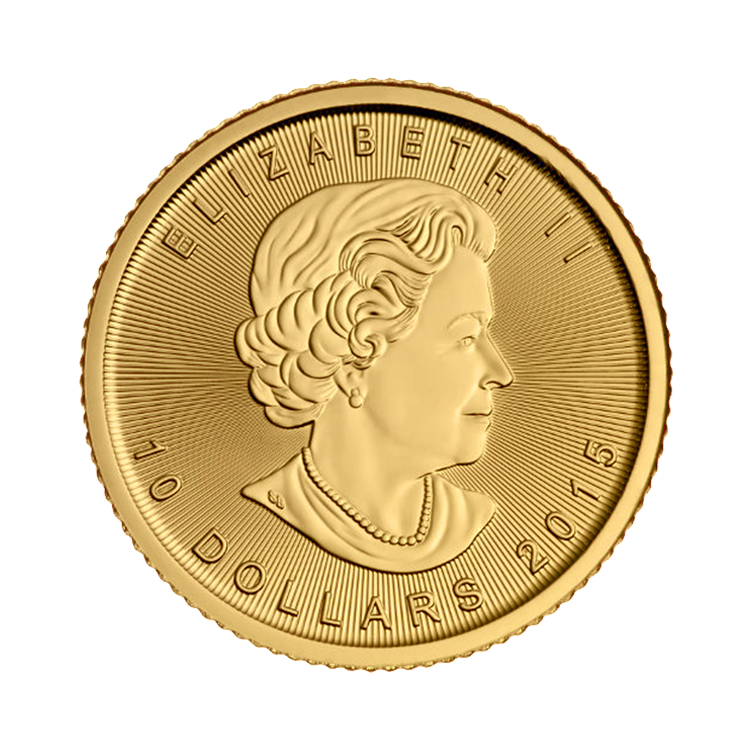 1/4 troy ounce gouden Maple Leaf munt