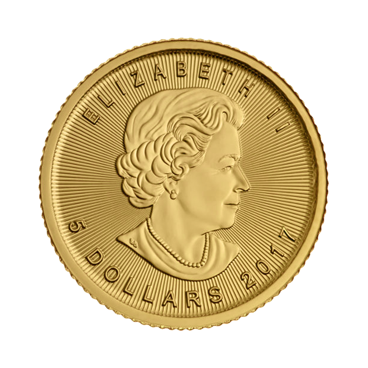 1/10 troy ounce gouden Maple Leaf munt
