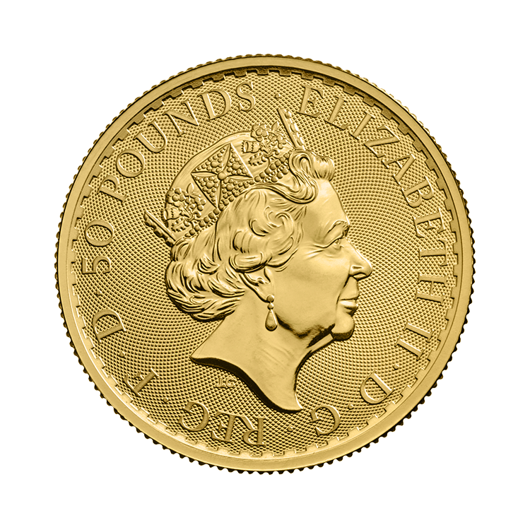 1/2 troy ounce gouden Britannia munt