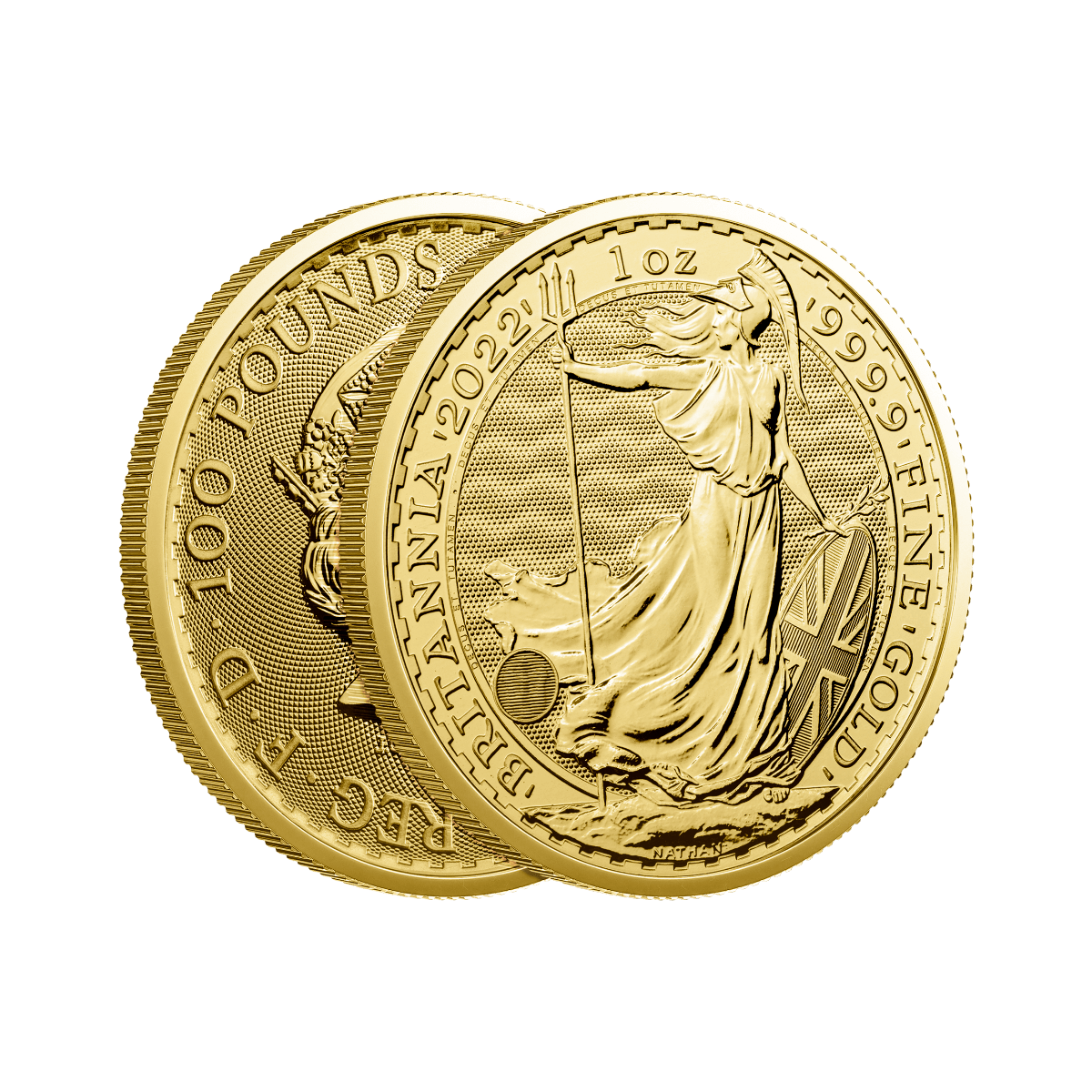 1 troy ounce gouden Britannia munt