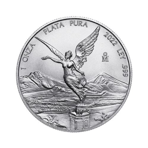 1 troy ounce zilveren Mexican Libertad munt