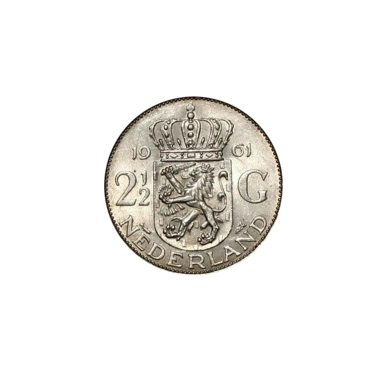 Eén kilo zilver Nederlands muntgeld (brutogewicht 1,389 kg)
