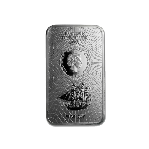 100 gram zilveren muntbaar diverse producenten (coinbar)