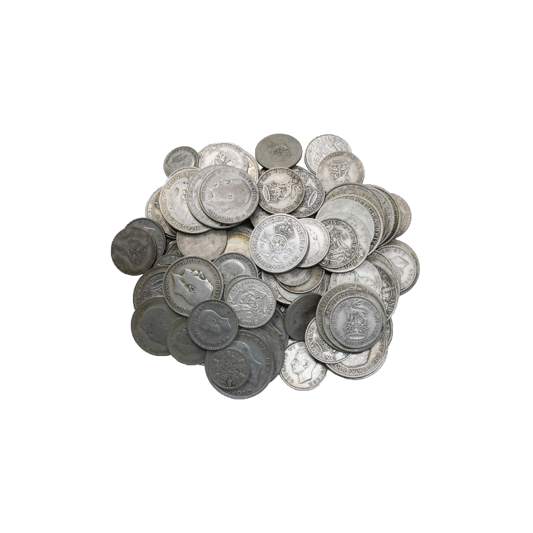 1 kilo sterling zilver (brutogewicht 1.081 gram)