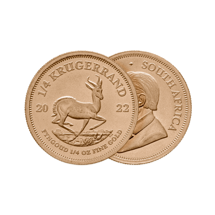 1/4 troy ounce gouden Krugerrand munt