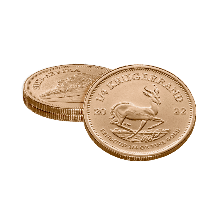 1/4 troy ounce gouden Krugerrand munt