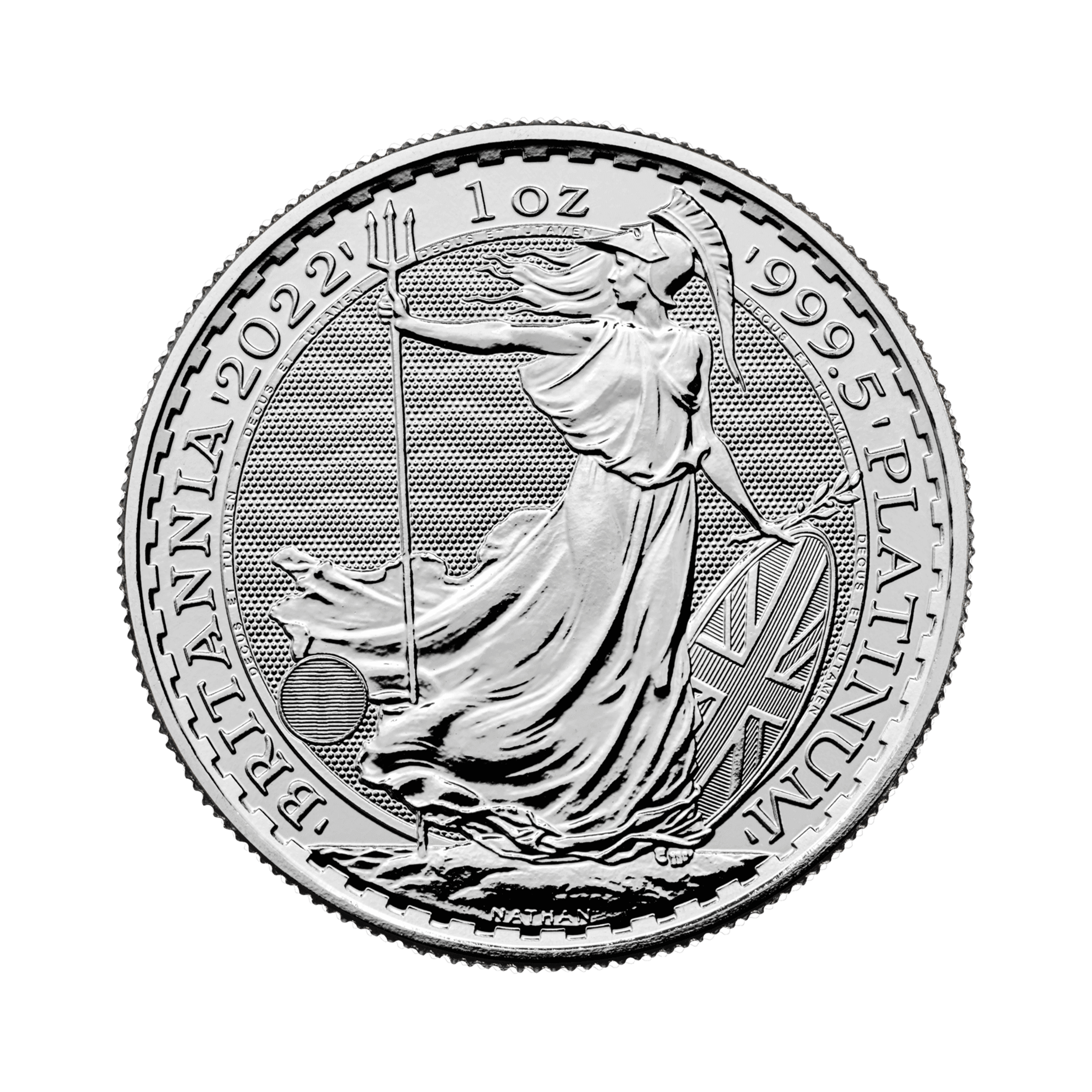 1 troy ounce platina Britannia munt