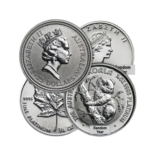 1/4 troy ounce platina munt