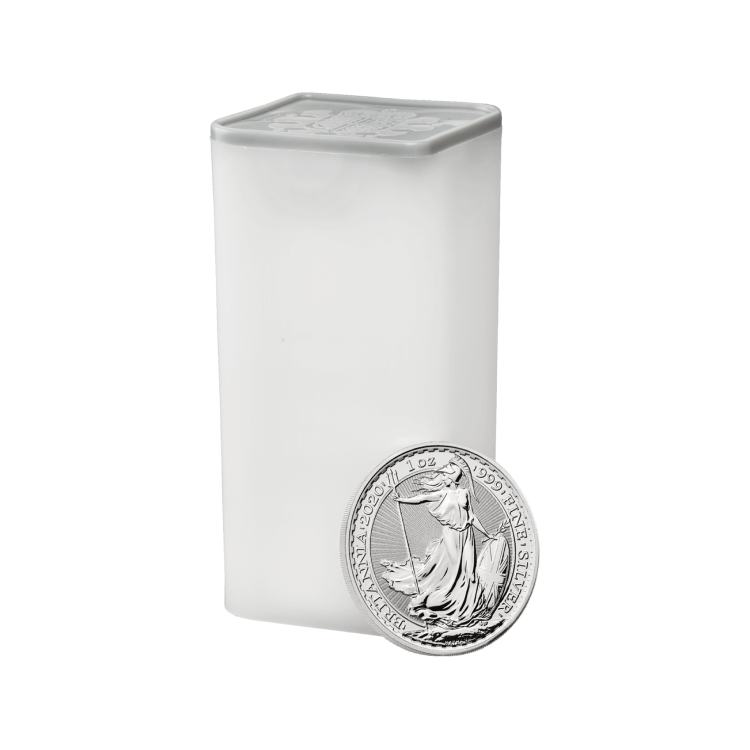 1 troy ounce zilveren Britannia munt