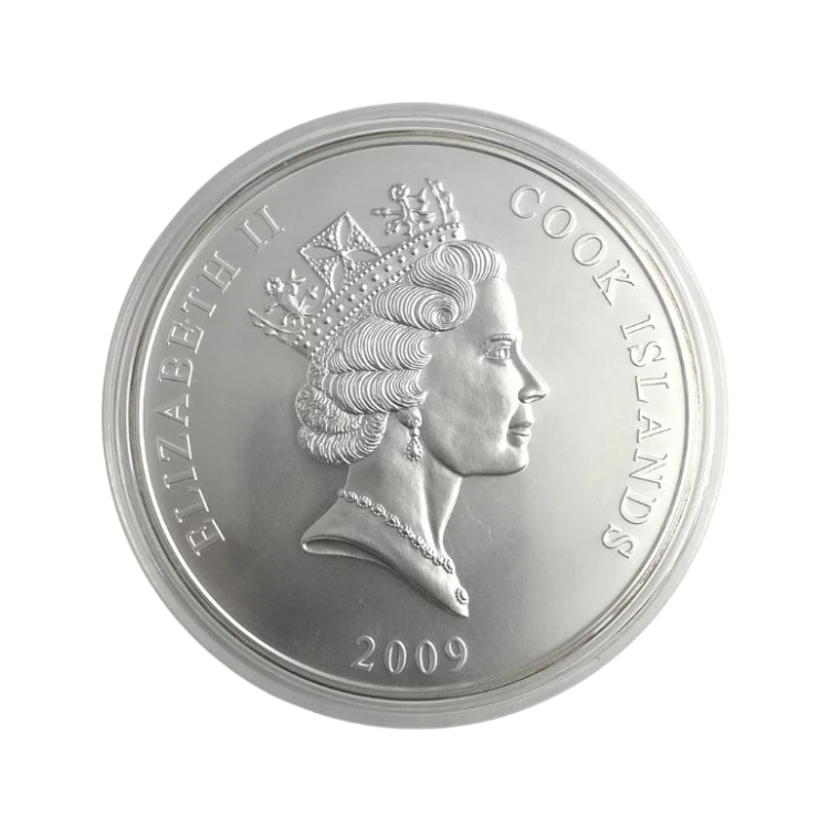 1 kilo zilveren Cook Islands Bounty munt