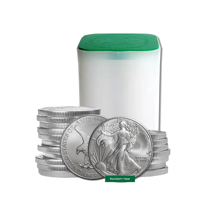 1 troy ounce zilveren American Eagle munt