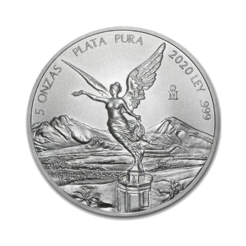 5 oz zilveren Mexican Libertad