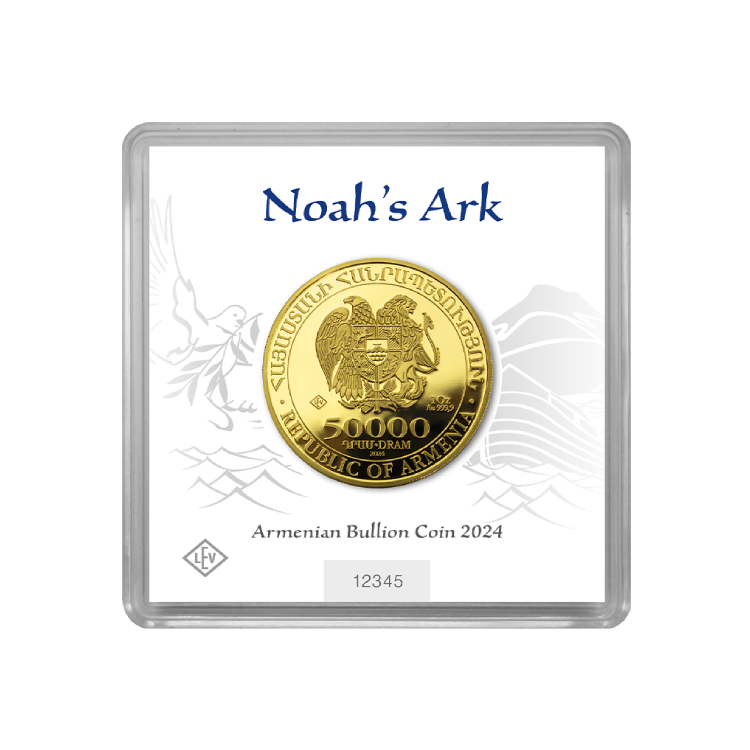 1 troy ounce gouden Noah's Ark munt