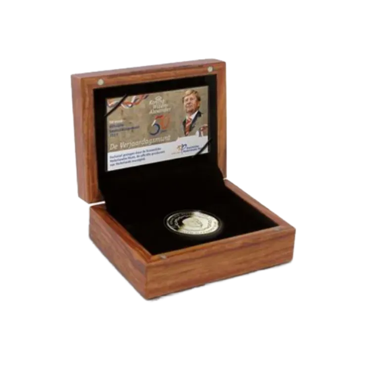 Gouden 50 euro munt Nederland