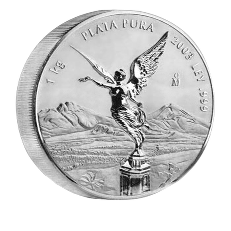 1 kilo zilveren Mexican Libertad munt