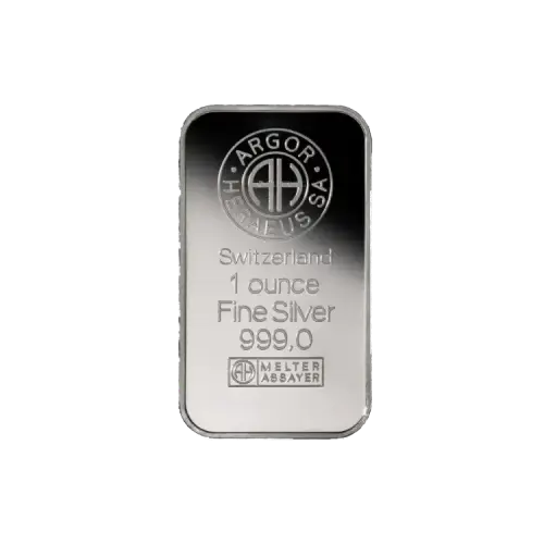 1 troy ounce zilverbaar diverse producenten