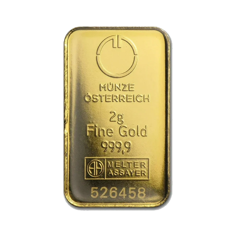 2 gram goudbaar diverse producenten