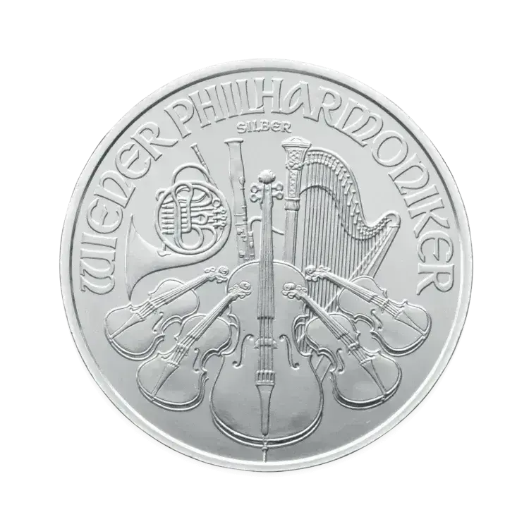 1 troy ounce zilveren Philharmoniker munt